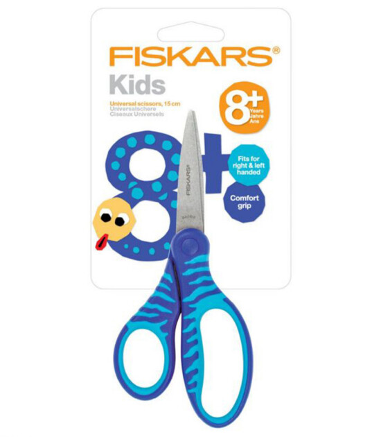 Fiskars Kids Çocuk Makası (15 cm) / Mavi