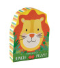 Floss & Rock Shaped Puzzle // Lion (12 Parça)