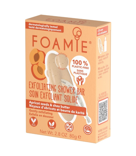 Foamie More Than A Peeling Shower Bar Katı Vücut Temizleyici // Peeling