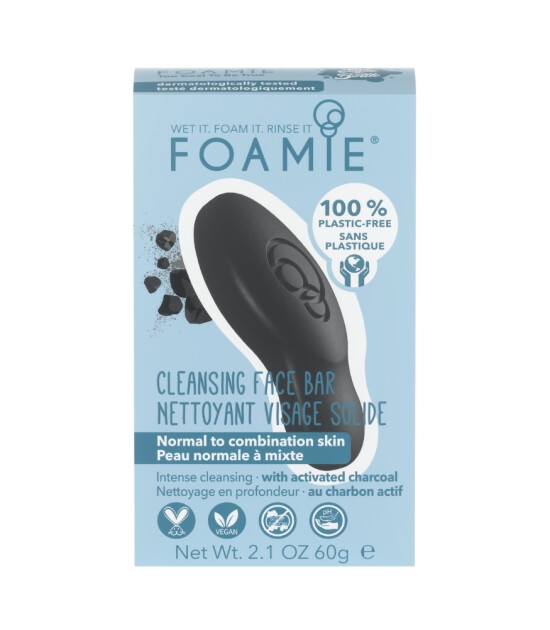 Foamie Face Bar Katı Yüz Temizleyici // Too Coal to Be True