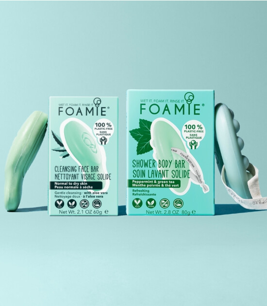 Foamie Aloe You Very Much Shampoo Bar Katı Şampuan // Kuru Saçlar