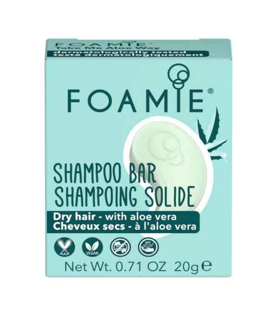 Foamie Take Me Aloe Way Shampoo Bar Mini Katı Şampuan // Travel Size