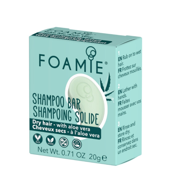 Foamie Take Me Aloe Way Shampoo Bar Mini Katı Şampuan // Travel Size