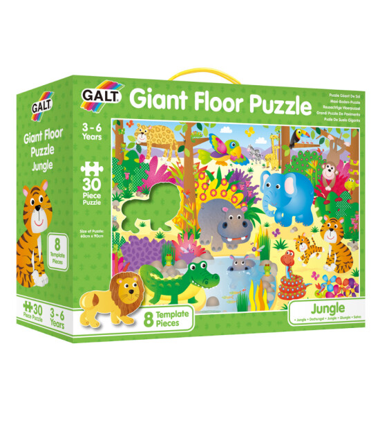 Galt Giant Floor Puzzle // Jungle (30 Parça)