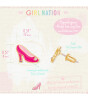 Girl Nation Cutie Küpe // Hot Pink Heels