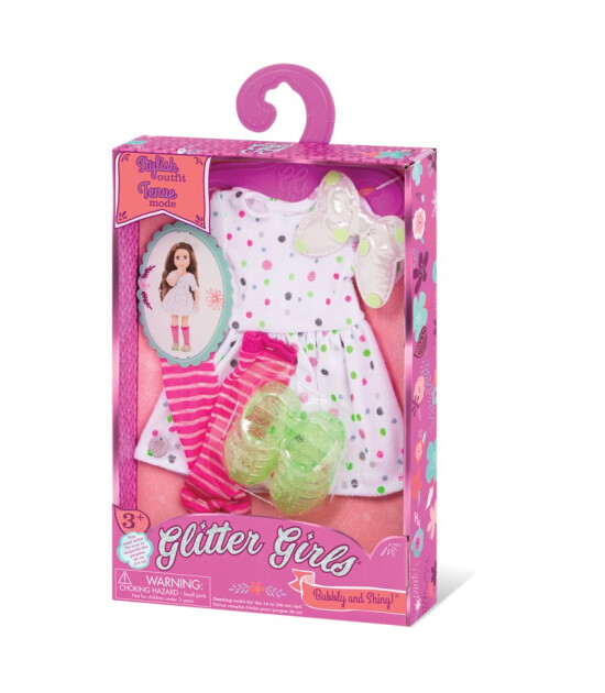 Glitter Girls Oyuncak Bebek Kıyafet Seti // Dress & Socks