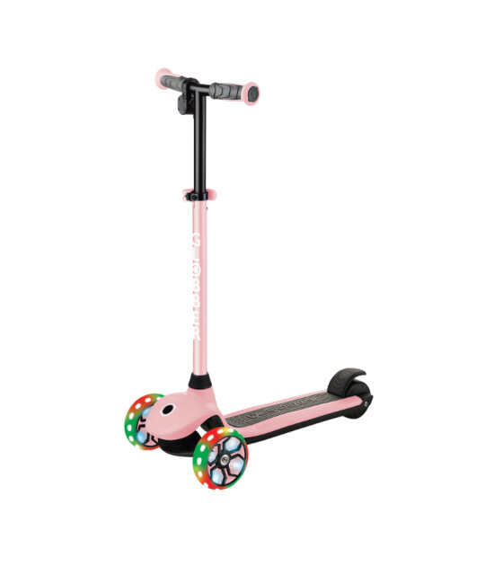 Globber One K E-Motion 4 Plus Işıklı Elektrikli Scooter // Pastel Pembe