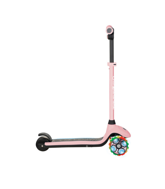 Globber One K E-Motion 4 Plus Işıklı Elektrikli Scooter // Pastel Pembe