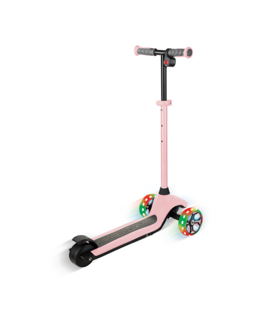 Globber One K E-Motion 4 Plus Işıklı Elektrikli Scooter // Pastel Pembe