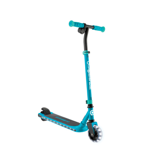 Globber One K E-Motion 6 Işıklı Elektrikli Scooter // Zümrüt Yeşili