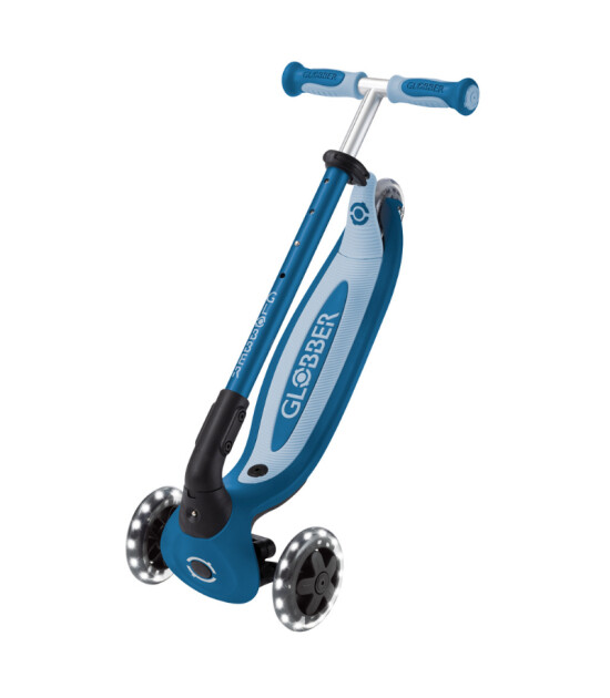 Globber Go Up Baby 360 Işıklı Scooter // Pastel Mavi