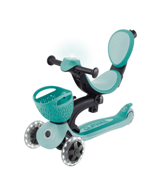 Globber Go Up Baby 360 Işıklı Scooter // Koyu Mint