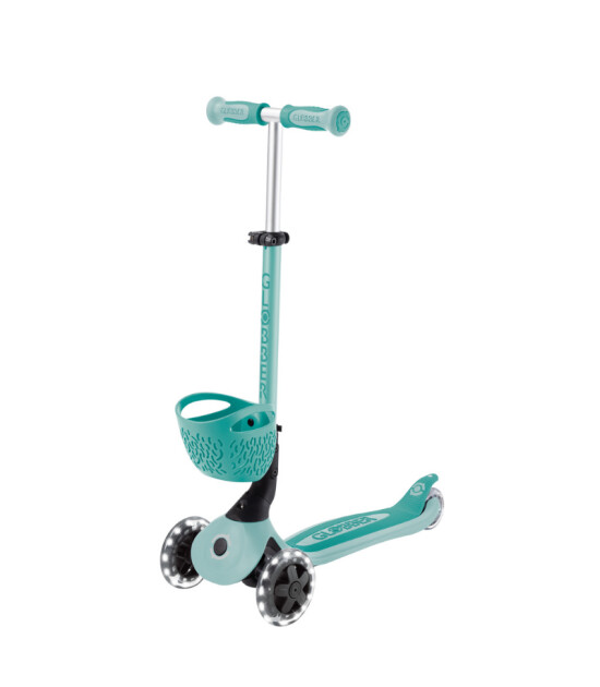 Globber Go Up Baby 360 Işıklı Scooter // Koyu Mint