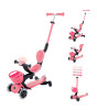 Globber Go Up Baby 360 Işıklı Scooter // Koyu Pastel Pembe