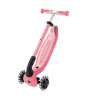 Globber Go Up Baby 360 Işıklı Scooter // Koyu Pastel Pembe