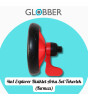 Globber 4in1 Explorer Bisiklet Yedek Parça // Arka Sol Tekerlek (Kırmızı)