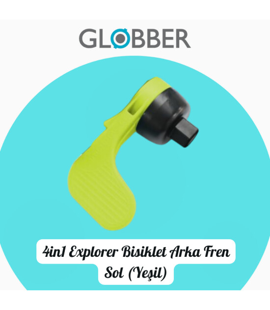 Globber 4in1 Explorer Bisiklet Yedek Parça // Sol Arka Tekerlek Freni (Yeşil)