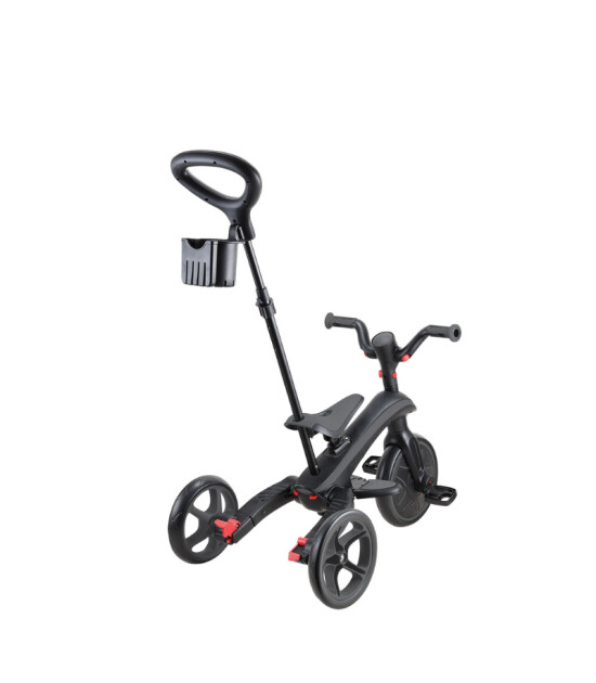 Globber Explorer 4in1 Katlanabilir Bisiklet // Siyah&Gri