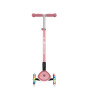 Globber Primo Plus Katlanabilir Işıklı Scooter // Pastel Pembe