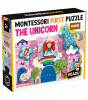 Headu Montessori Firs Puzzle The // Unicorn Wood