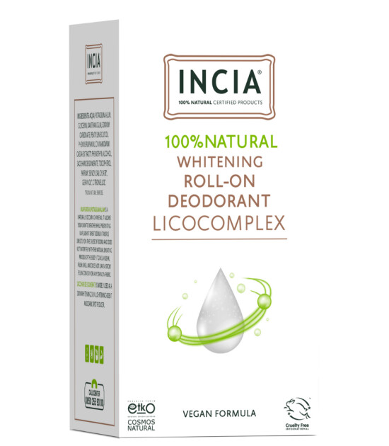 INCIA Roll-On Whitening Deodorant