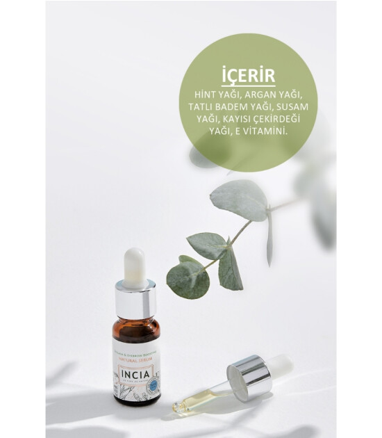 INCIA Kaş ve Kirpik Güçlendirici Serum