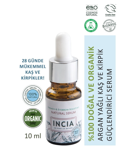 INCIA Kaş ve Kirpik Güçlendirici Serum