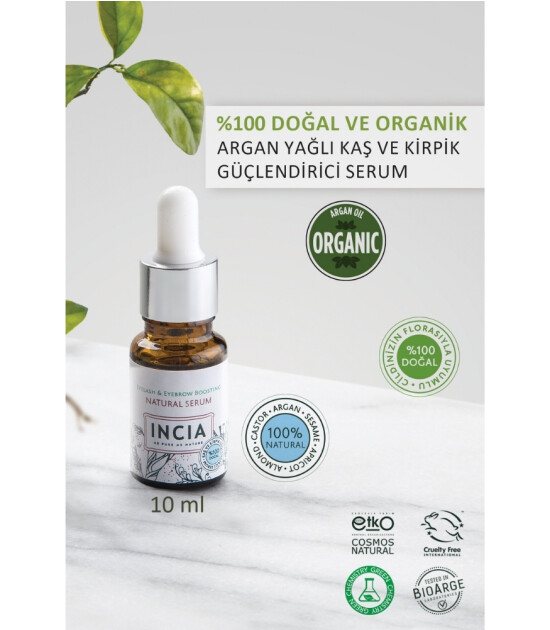 INCIA Kaş ve Kirpik Güçlendirici Serum