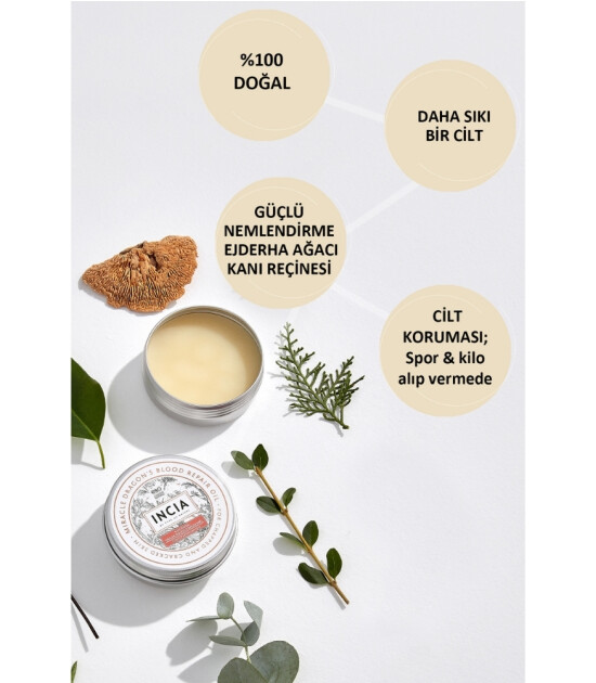 INCIA %100 Doğal Çatlak Onarıcı Balm Yağ