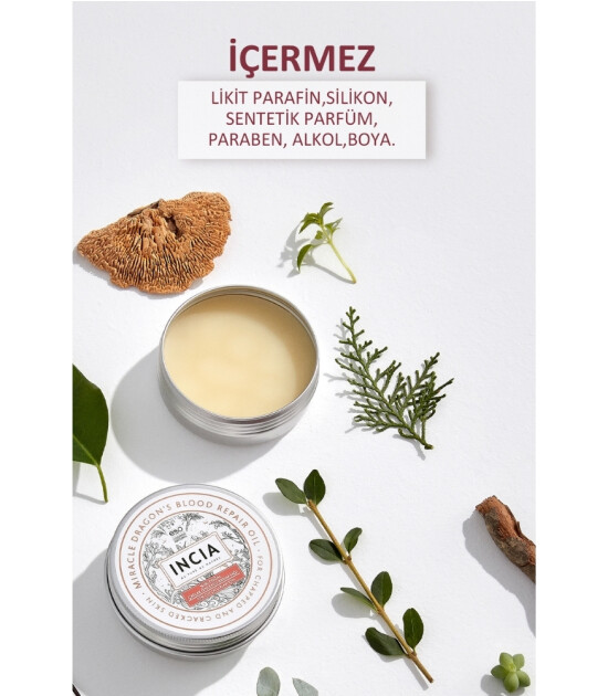 INCIA %100 Doğal Çatlak Onarıcı Balm Yağ