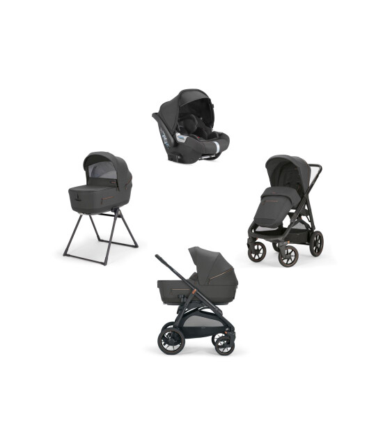 Inglesina Aptica XT Bebek Arabası ve Darwin 4lü Set // Magnet Grey