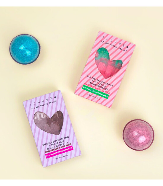 Inuwet Bath Bombes - Banyo Bombası // Blackcurrant - Turquoise