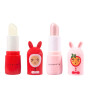 Inuwet Duo Glitter Lip Balm Dudak Nemlendirici Set // Red