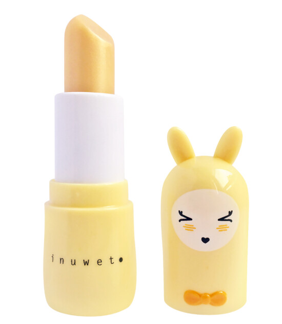 Inuwet Bunny Lipbalm Dudak Nemlendirici // Glitter Gold - Pineapple