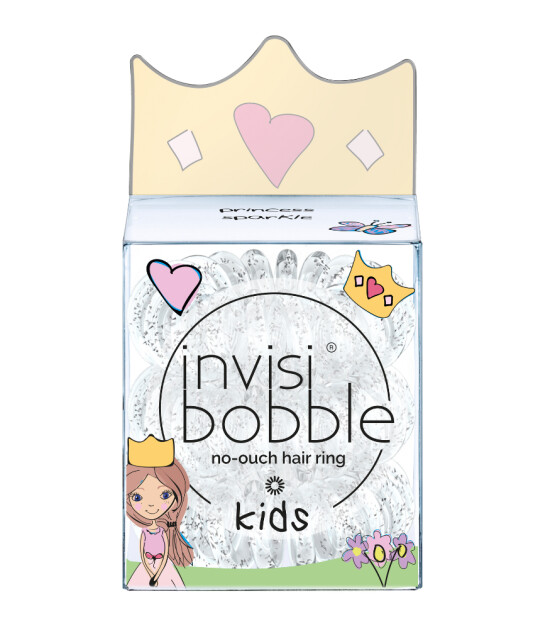 Invisibobble Kids Saç Tokası (3 Adet) // Princess Sparkle