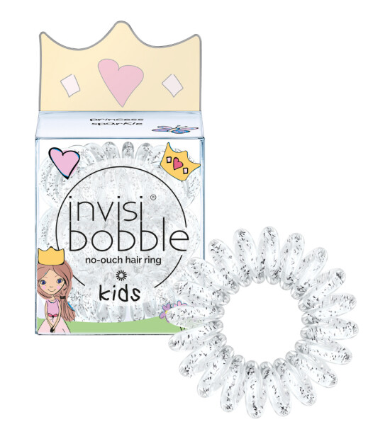 Invisibobble Kids Saç Tokası (3 Adet) // Princess Sparkle