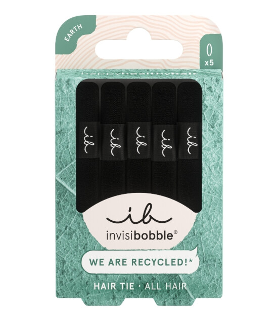 Invisibobble Hair Tie Lastik Toka Set // Black