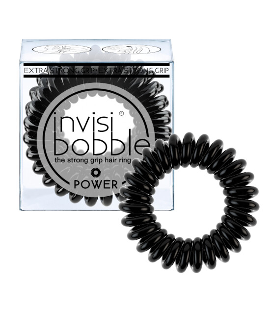 Invisibobble Power Saç Tokası (3 Adet) // True Black