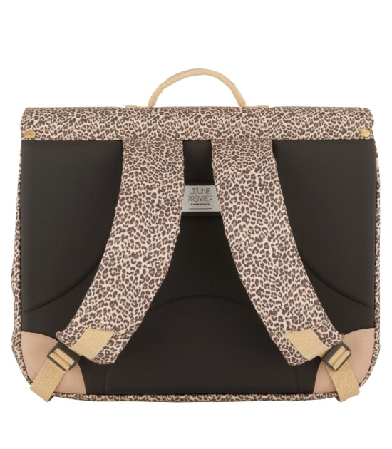 Jeune Premier It Bag Midi Çocuk Sırt Çanta // Leopard Cherry