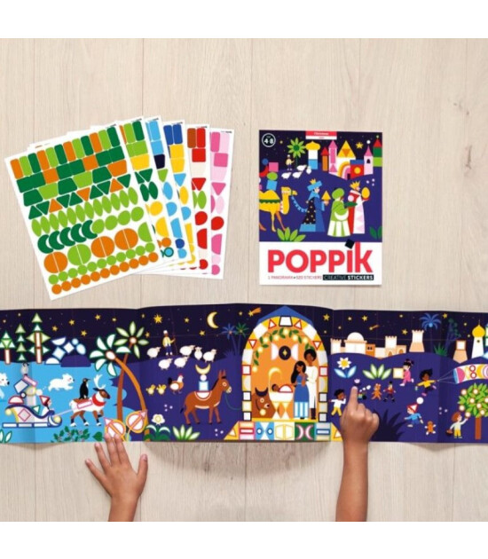 Poppik Panorama Sticker Poster // Christmas