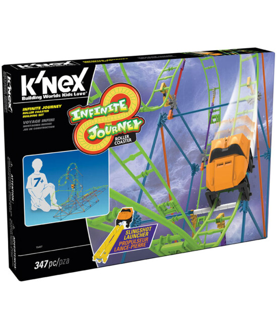 K'Nex K’Nex Infinite Journey Roller Coaster Seti Thrill Rides Knex 1540