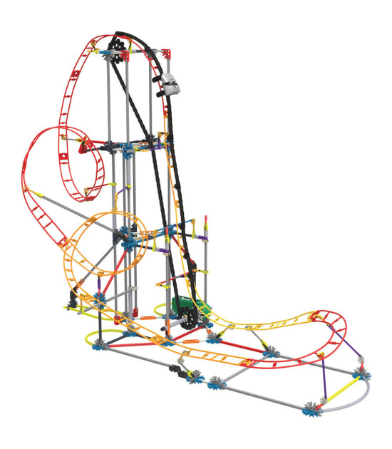 K'Nex K’Nex Electric Inferno Roller Coaster Seti (Motorlu) Thrill Rides