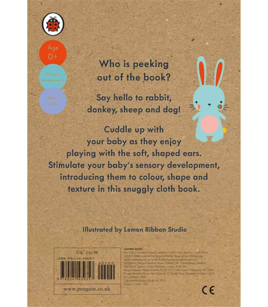 Penguin Random House Children's Uk Baby Touch: Ears : A touch-and-feel cloth book