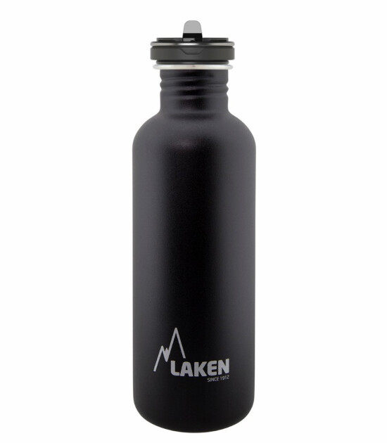 Laken Flow Basic Bottle Pipetli Suluk (1 Lt) // Siyah