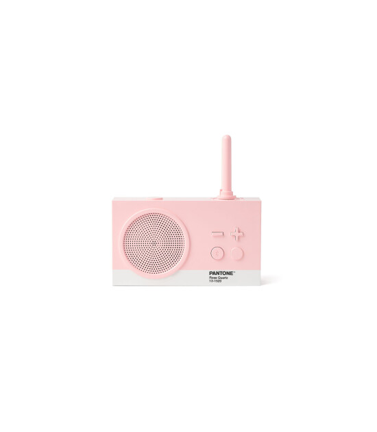 Lexon x Pantone Tykho 3 Bluetooth Hoparlör ve Radyo // Açık Pembe