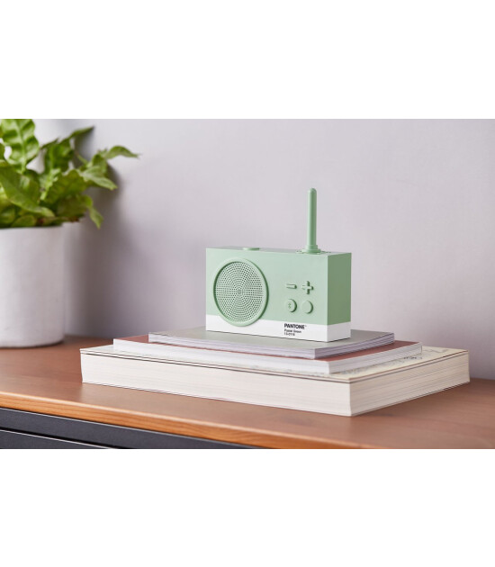 Lexon x Pantone Tykho 3 Bluetooth Hoparlör ve Radyo // Mint