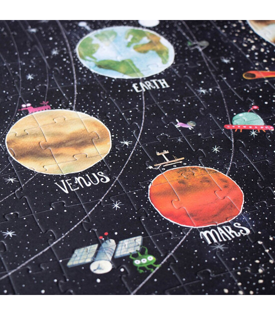 Londji Discover Puzzle // The Planets (200 Parça)