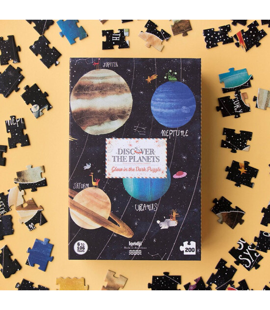 Londji Discover Puzzle // The Planets (200 Parça)