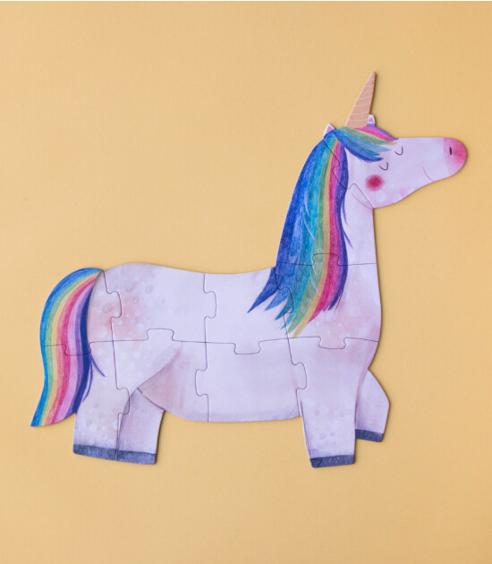 Londji Puzzle // Happy Birthday Unicorn (2-4-6-8-10 Parça)