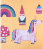 Londji Puzzle // Happy Birthday Unicorn (2-4-6-8-10 Parça)